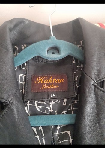 Düğmeli Siyah Deri Kadın Biker Ceket - Görsel 3