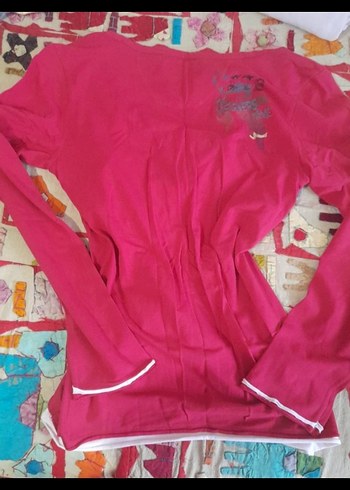 Pembe V Yaka Hamile Gömlek - Görsel 3