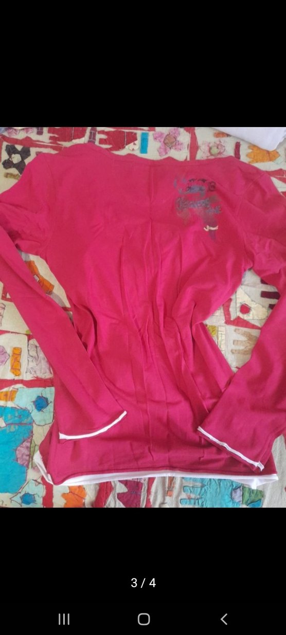 Pembe V Yaka Hamile Gömlek - Görsel 3