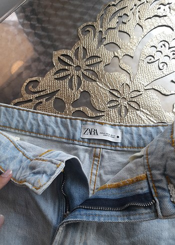 xl Beden mavi Renk Düğmeli Mavi Kadın Mini Denim Şort
