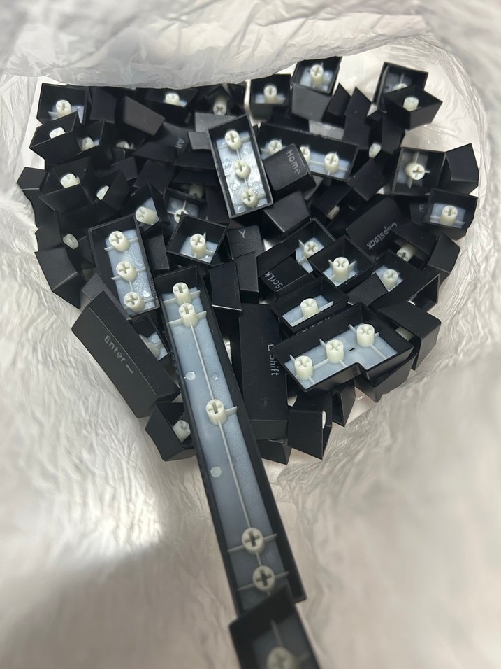 Siyah keycaps - Görsel 2