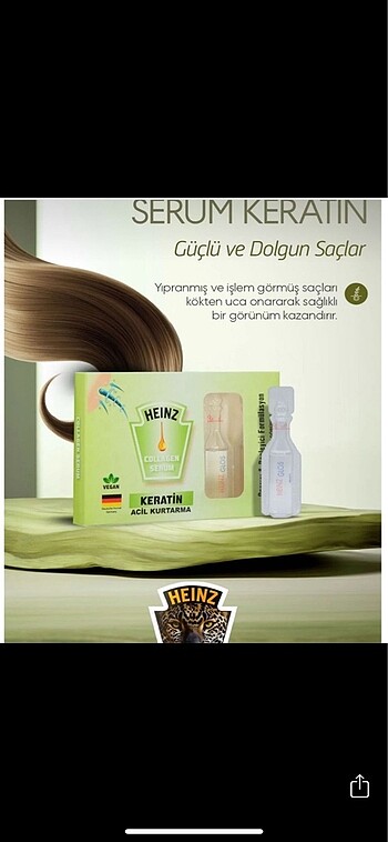 Heinz Keratin Collegan Serum