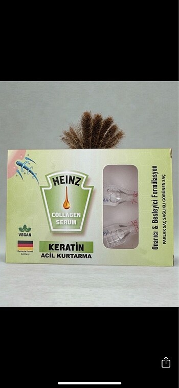  Beden Heinz Keratin Collegan Serum