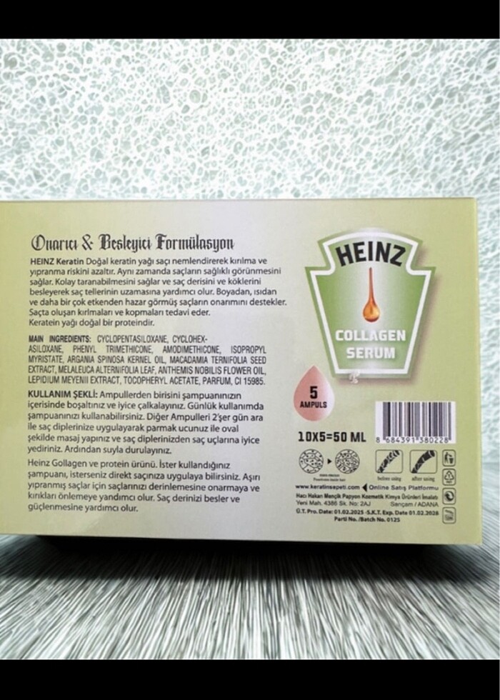Heinz Keratin Collegan Serum - Görsel 2