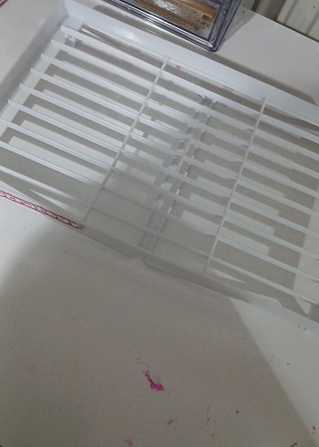 beyaz masa rafı organizer - Görsel 2