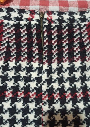 Erkek Ekose Desenli etek y2k vintage bohem - Görsel 4