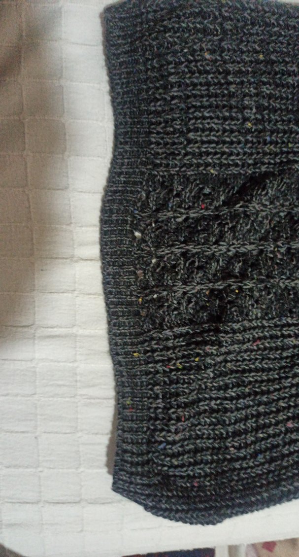 Uzun Kollu Siyah Triko Kazak/elbise - Görsel 4