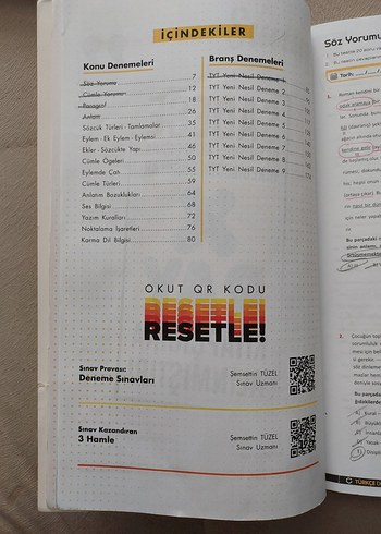 Beden X Ray Türkçe Denemeleri Kitabı