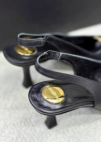 diğer Beden siyah Renk Yves Saint Laurent Siyah Stiletto Topuklu Kadın Ayakkabı