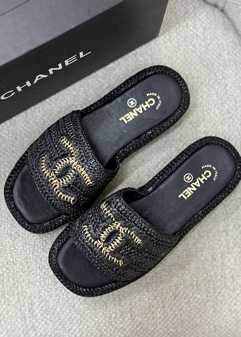 Chanel Chanel Siyah Platform Terlik