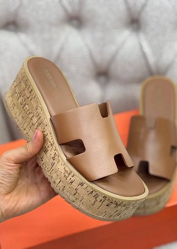 36 Beden kahverengi Renk Hermes pumps