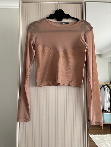 zara tül bluz