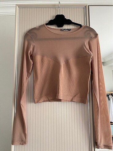 Zara zara tül bluz