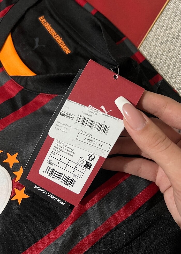 Orijinal Galatasaray deplasman forması - Görsel 3