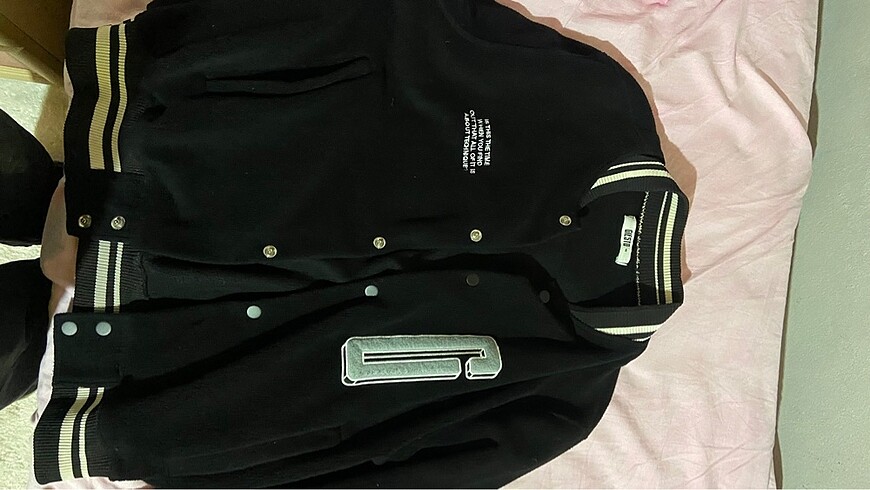 Bershka Kadife bomber ceket