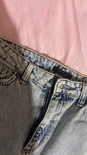 Mavi Jeans Milla mavi kot pantolon