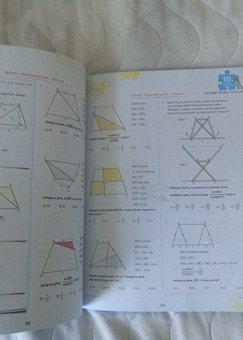  Beden TYT-AYT Geometri Konu Anlatımlı Soru Bankası 1. Kitap