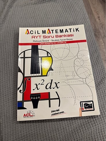 kullanılmamıs acil yayınları acil matematik ayt