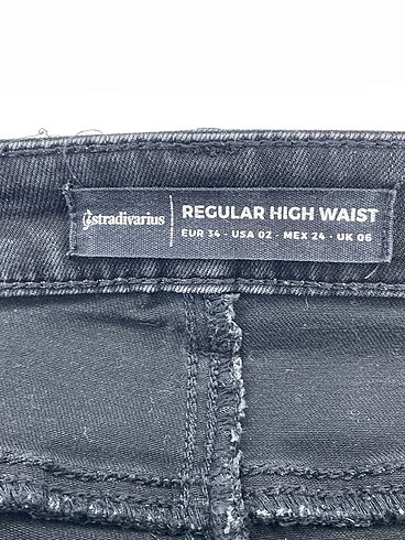 34 Beden siyah Renk Stradivarius Jean / Kot %70 İndirimli.