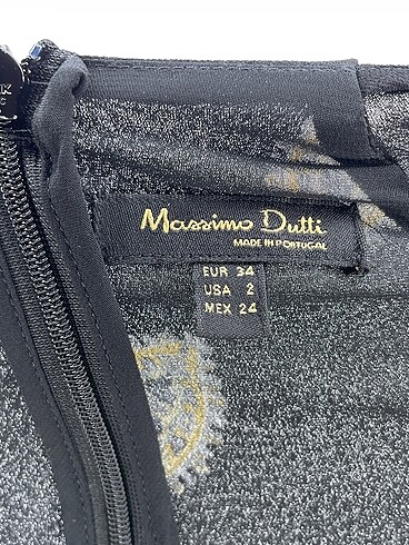34 Beden çeşitli Renk Massimo Dutti Uzun Elbise %70 İndirimli.