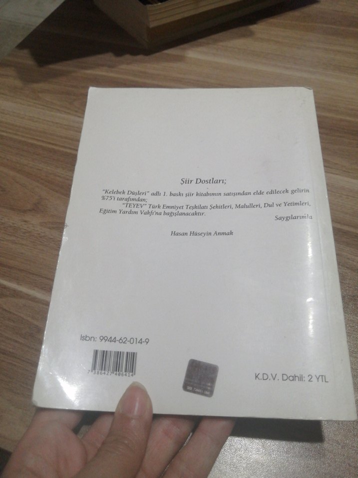 Kelebek Düşleri Şiir Kitap - Görsel 3