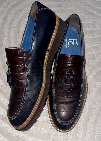 Fc plus marka Kahverengi Deri Püsküllü Klasik Erkek Ayakkabı - Görsel 3