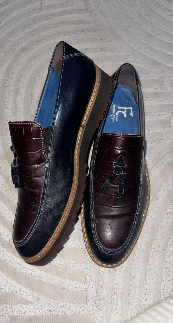 Fc plus marka Kahverengi Deri Püsküllü Klasik Erkek Ayakkabı - Görsel 3