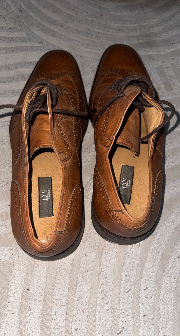 Ds damat marka Klasik Erkek Kahverengi Deri Ayakkabı - Görsel 3