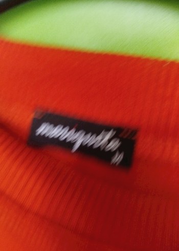 m Beden Kadın Kırmızı Basic Sweatshirt