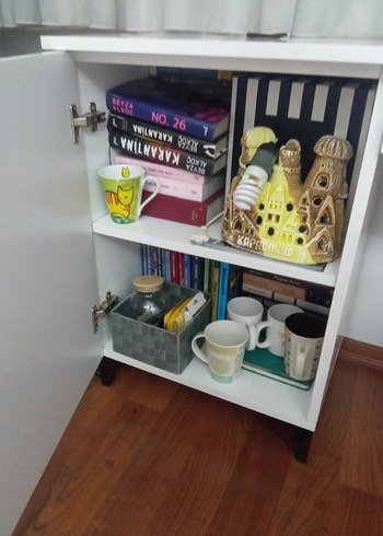 Beden Beyaz Modern Çalışma Masası