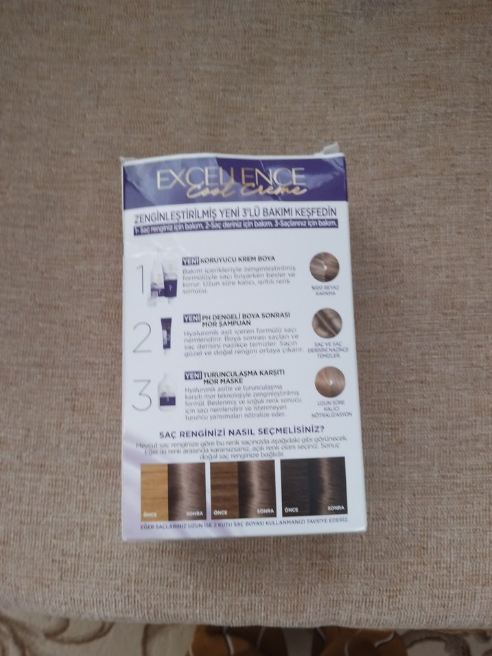 L'Oréal Excellence Cool Creme Saç Boyası 7.11 - Görsel 2