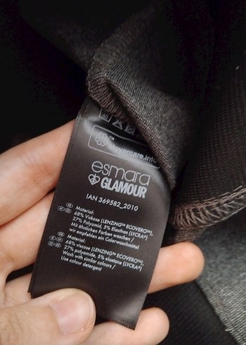 Gri Bel Detaylı Kadın Kumaş Pantolon - Görsel 4