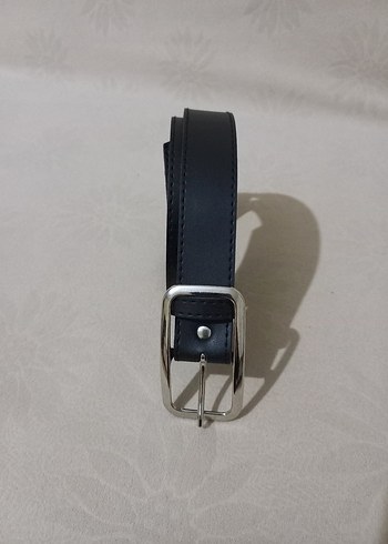  Beden siyah Renk Kadın Siyah Deri Kemer