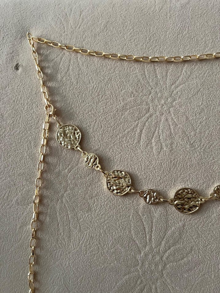 Altın Renk Zincir #kemer - Görsel 3