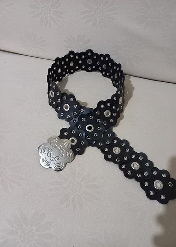 Siyah Gotik Tokalı Kadın Kemer - Görsel 7