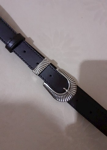 Klasik kahverengi Deri Tokalı Kadın Kemer