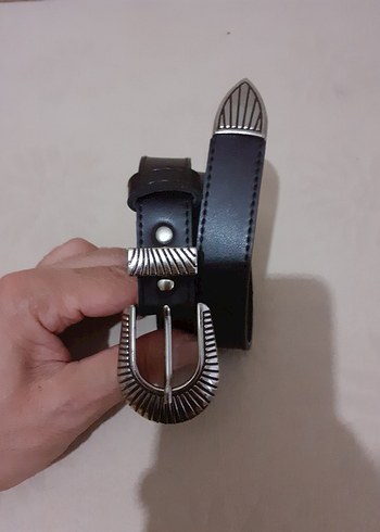 Beden kahverengi Renk Klasik kahverengi Deri Tokalı Kadın Kemer