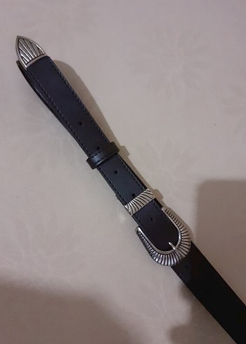 Diğer Klasik kahverengi Deri Tokalı Kadın Kemer