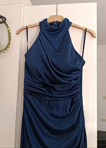 Accort Simli Uzun Abiye Elbise - Görsel 2