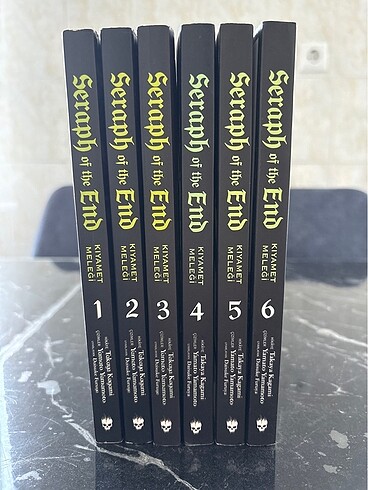 kıyamet meleği manga serisi 1-6