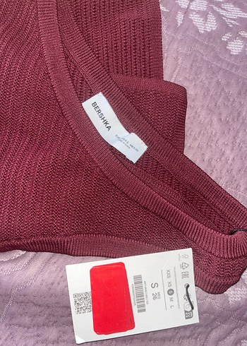 s Beden Bershka asitmerik rustik midi elbise