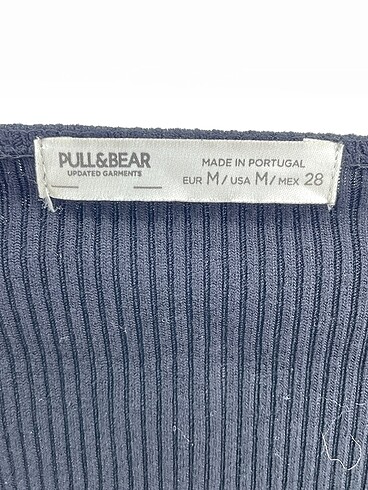 m Beden siyah Renk Pull and Bear Bluz %70 İndirimli.