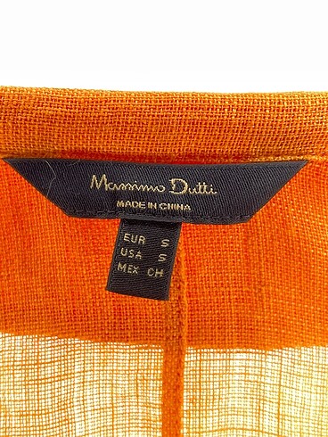 s Beden turuncu Renk Massimo Dutti Gömlek %70 İndirimli.