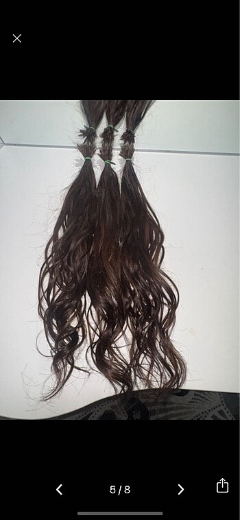 Gerçek kahve Özbek 58 cm 150 adet - Görsel 5