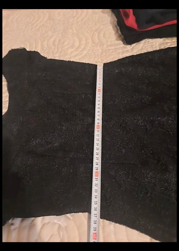 Siyah Vintage Uzun Abiye Elbise - Görsel 2