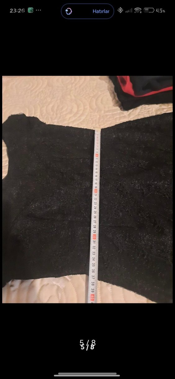 Siyah Vintage Uzun Abiye Elbise - Görsel 2