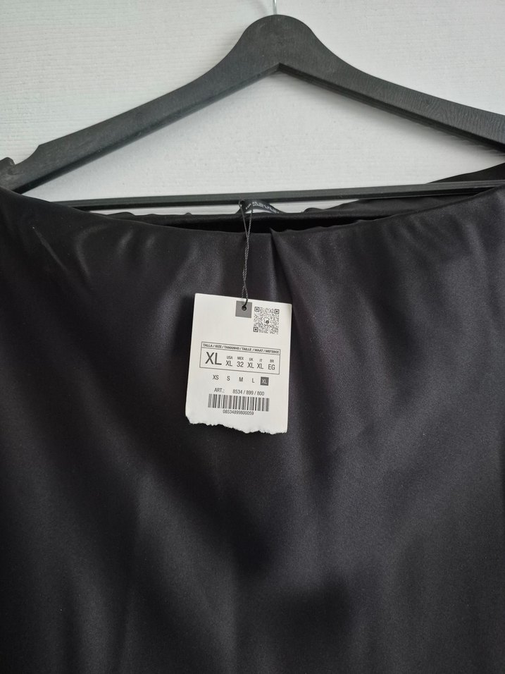 zara saten etek - Görsel 3