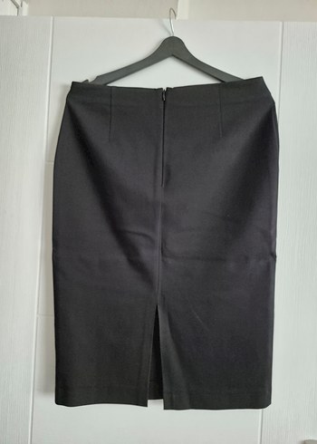 Kadın Siyah Midi Kalem Etek - Görsel 3