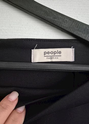 Kadın Siyah Midi Kalem Etek - Görsel 2