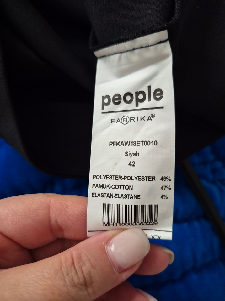 Kadın Siyah Midi Kalem Etek - Görsel 4